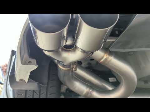 Remark Exhaust on 2022 Civic Sport Touring Hatchback