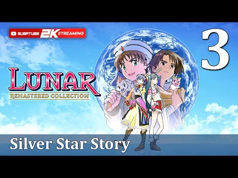LUNAR Silver Star Story Remaster Gameplay Playthrough Part 3 - Japanese Voice English Subs