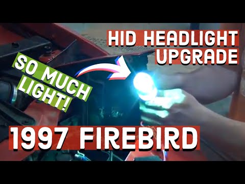 1997 4thgen Pontiac Firebird HID Headlight Upgrade