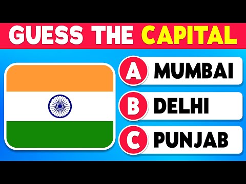 Country Quiz: 100 Capitals in 5 Seconds