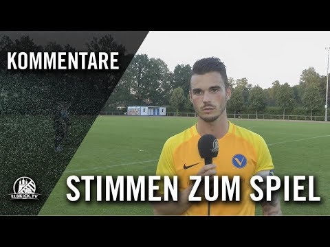 Die Stimmen zum Spiel | Niendorfer TSV - SC Victoria Hamburg (1. Spieltag, Oberliga Hamburg)