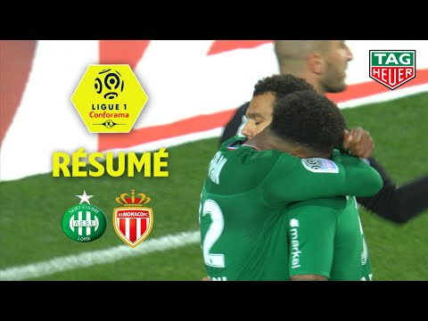 AS Saint-Etienne - AS Monaco ( 1-0 ) - Résumé - (ASSE - ASM) / 2019-20