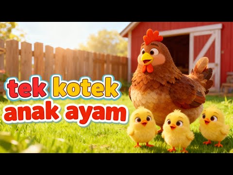 Tek Kotek Anak Ayam | Lagu Ceria Anak Indonesia | Nada Ceria