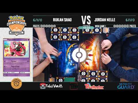 Pokemon TCG R8 - Rukan Shao VS Jordan Nelle - Memphis Regionals