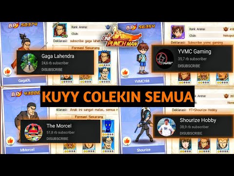 NYOLEK PARA YOUTUBER DISERVER 198 SAMPE JADI OSENG-OSENG KERUPUK🔥 || One Punch Man The Strongest