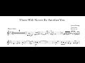 There Will Never Be Another You - Lester Young transcription