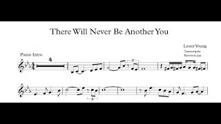 There Will Never Be Another You - Lester Young transcription