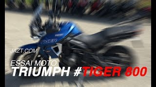 Triumph Tiger 800 XRT : le petit trail Anglais toutes options