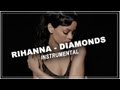 Rihanna - Diamonds - Piano acoustic instrumental / Karaoke / Lyrics