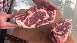 How-To Dry Age Beef at Home - 42 Day Aged Ribeye