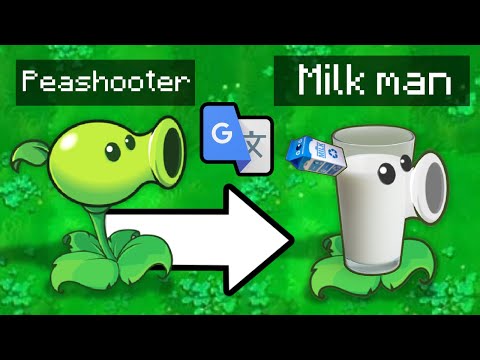 I Google Translated Plants VS Zombies 1 MILLION Times...