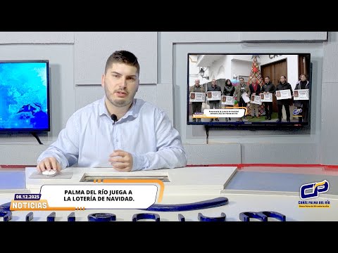 PALMA DEL RÍO PLAYS THE CHRISTMAS LOTTERY.