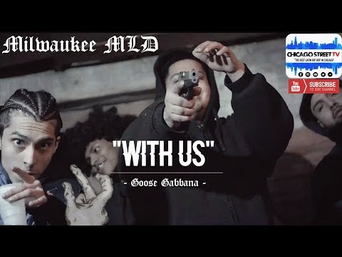 🔱 Goose Gabbana "With Us" Milwaukee MLD Maniac Latin Disciples Folks Gang Drill Rap  🔫