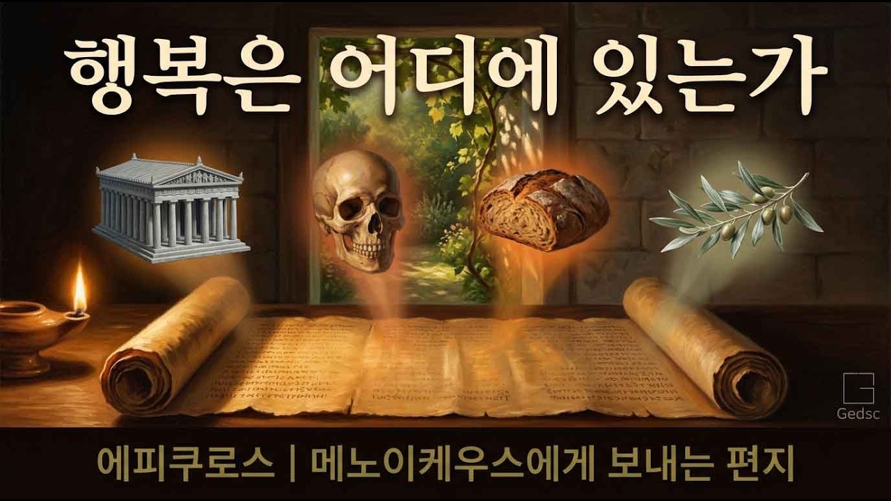 🌸 행복은 어디에 있는가 – 에피쿠로스의 『메노이케우스에게 보내는 편지』