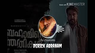 Derick Abraham superb BGM(Title mzk)by Aswin kp