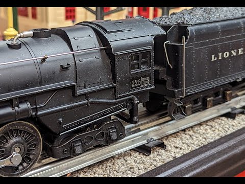 Prewar Lionel 226 & 2226WX with Semi-scale 2954, 2955, 2956 and 2957. Set 291W w/ added hopper car.