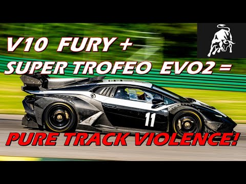 Lamborghini Super Trofeo EVO2 + V10 Fury = Pure Track Violence