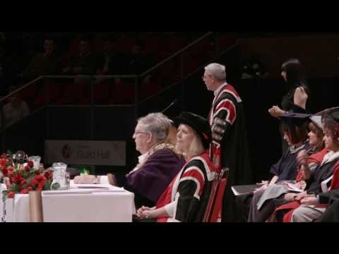 UCLan Graduation Ceremony: Tuesday 6th December 2016 - Afternoon