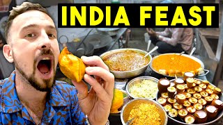 Travel vlog - Surviving on the BEST Indian STREET FOOD for 24 Hours! (Feat @delhifoodwalks)