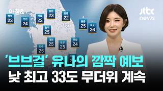 브브걸 유나의 기상캐스터 도전