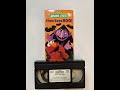 Opening To Sesame Street Elmo Says Boo 1997 VHS Reversed