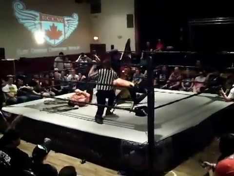 Tony Baroni vs. Nelson Creed - Canadian Championship (5/31/14) | ECCW Classics