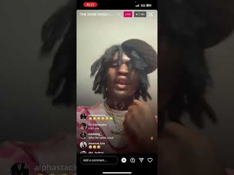 YUS GZ LIVE SAYS SHA GZ IS BROKE AND HIDING FROM HIM!!!