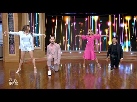 Val Chmerkovskiy & Jenna Johnson Teach Kelly and Mark How to Jive