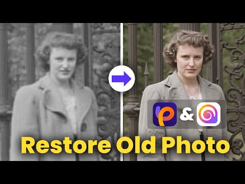 Old Photo Restoration | How to Restore Old Photos Using HitPaw FotorPea & Hailuo AI 02 - 2025 Guide