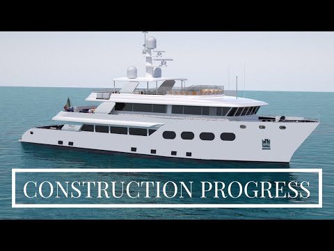 EUROCRAFT 44M EXPLORER | 43.5M/142'09" Eurocraft new build yacht for sale - Construction progress