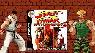 Street Fighter Beats of Rage Remix 2 Sega Dreamcast