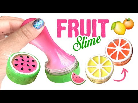 DIY COLOR-CHANGING Fruit Slime!! Easy Summer DIY & Slime Hacks! Video