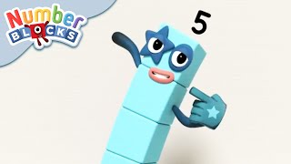 ‪@Numberblocks‬  | Five Is In the Building | Learn to Count