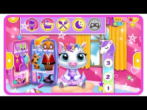 Fun New Born Pony Care Kids Game - My Baby Unicorn - Cute Pet Care & Makeover Games By TutoTOONS 🦄#1