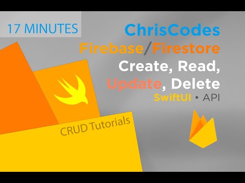 (2020) SwiftUI - Firebase Firestore Series - Part 3 - Update/Modify Data in Firestore