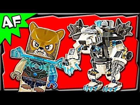 Vidéo LEGO Chima 70223 : Le robot ours des glaces