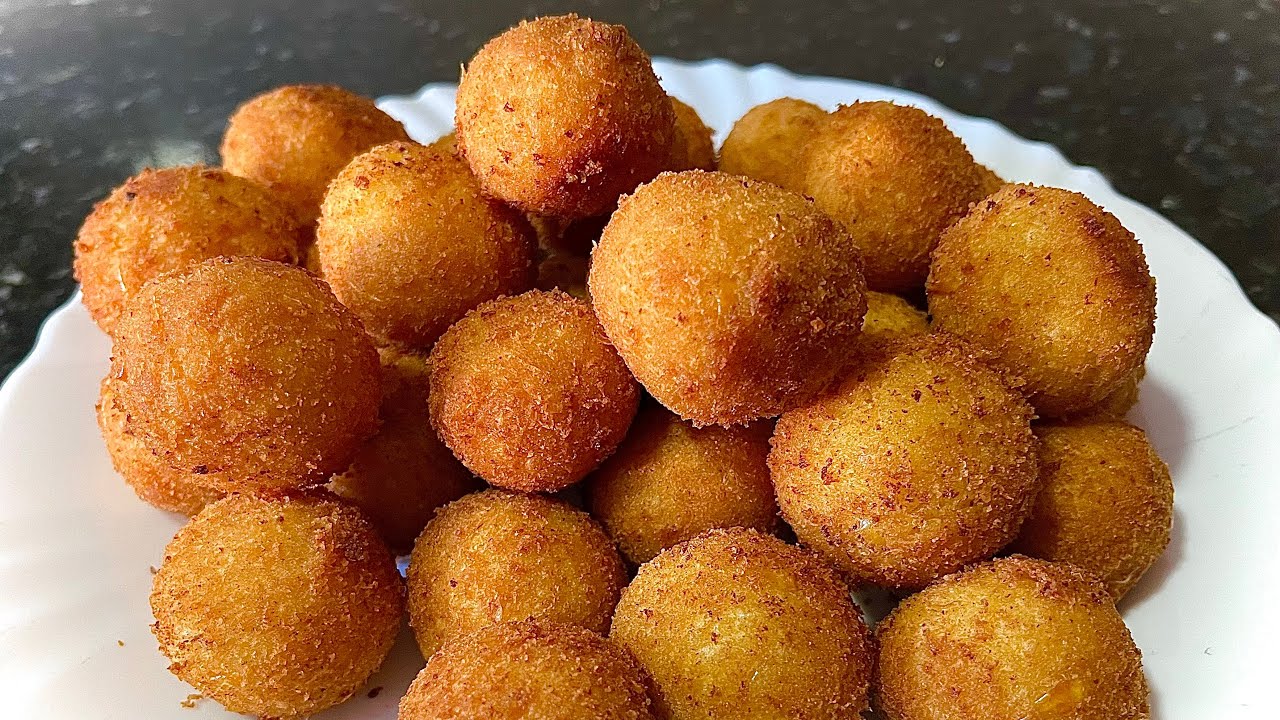 RECEITA FÁCIL CROQUETE DE MILHO COM QUEIJO!😋