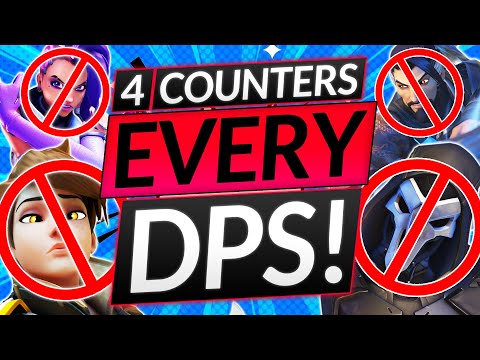 4 COUNTER PICKS, EVERY DPS HERO - Win Every Fight EASILY! - Overwatch 2 Guide (Season 4)