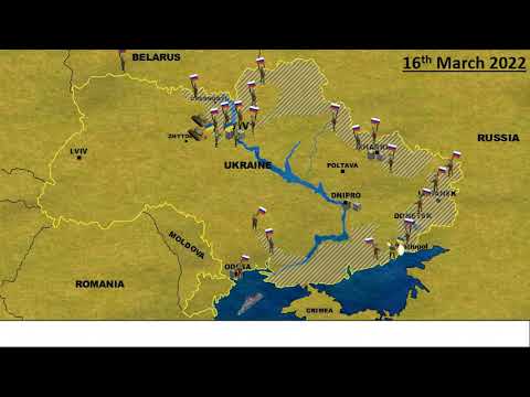 Russia-Ukraine war - Key Events (Day 21) (16/03/22)