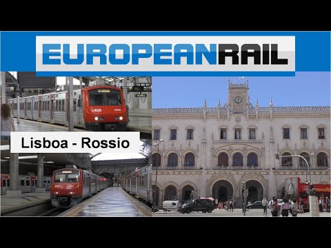 #Portugal2018 Comboios de Portugal Comboios Suburbanos - Estação de Lisboa Rossio