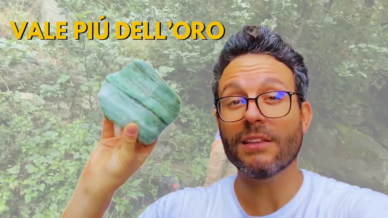 UNA PIETRA CHE VALE PIÙ dell'ORO (e si trova in Italia)