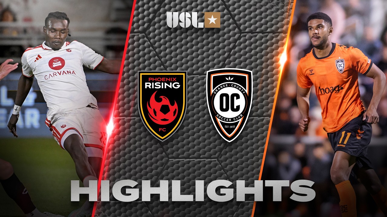 Phoenix Rising vs Orange County SC Highlights