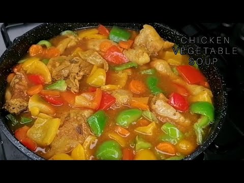 HEALTHY! How to Make Chicken Vegetable Soup | Quick, Easy and Delicious