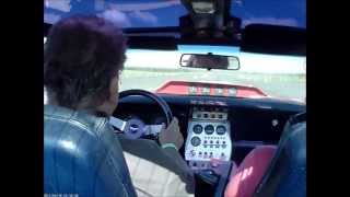 preview picture of video 'Race@Airport Werneuchen 2013 onboard Greenwood Daytona Corvette'