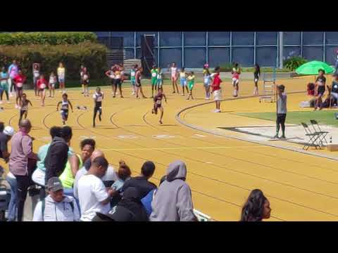 9 year old boys 100m