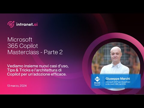 Microsoft 365 Copilot Masterclass - Parte 2