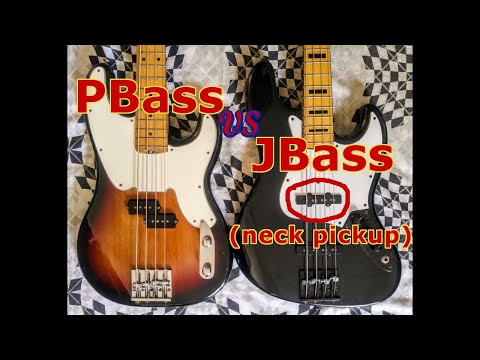 Precision Bass vs Jazz Bass (neck pickup)