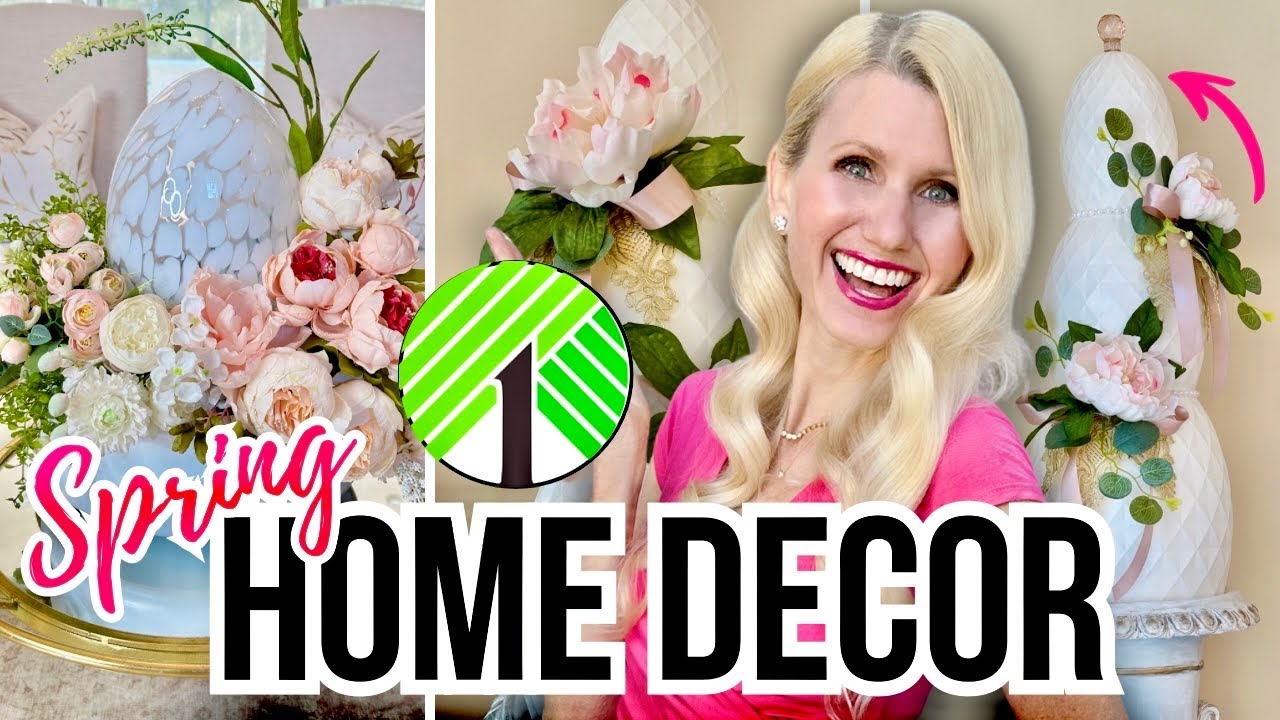 *DOLLAR TREE* STACKING EGGS TURNED HIGH-END SPRING HOME DECOR!