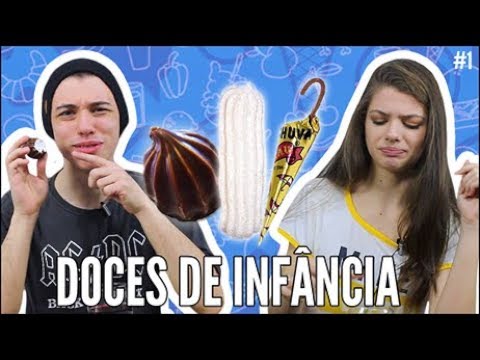 JOVENS REAGEM A DOCES DA INFÂNCIA