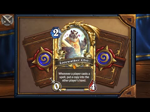 Hearthstone - Card Sounds | Classic - Lorewalker Cho